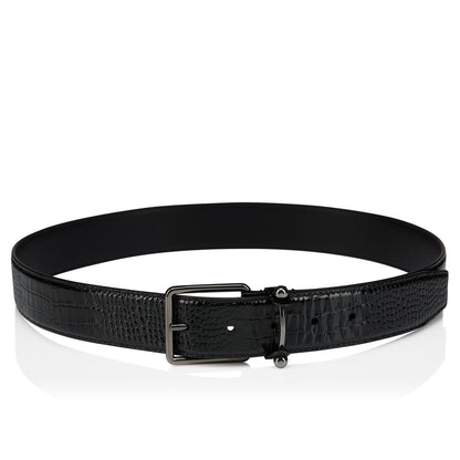 Christian Louboutin Chambeliss Men Belts | Color Black