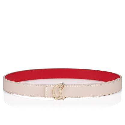 Christian Louboutin Cl Logo Women Belts | Color Beige