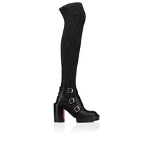 Load image into Gallery viewer, Christian Louboutin Cortinetta Alta College Women Shoes | Color Black
