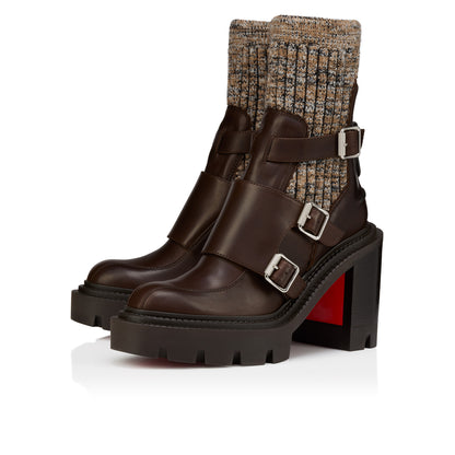 Christian Louboutin Cortinetta College Women Shoes | Color Brown