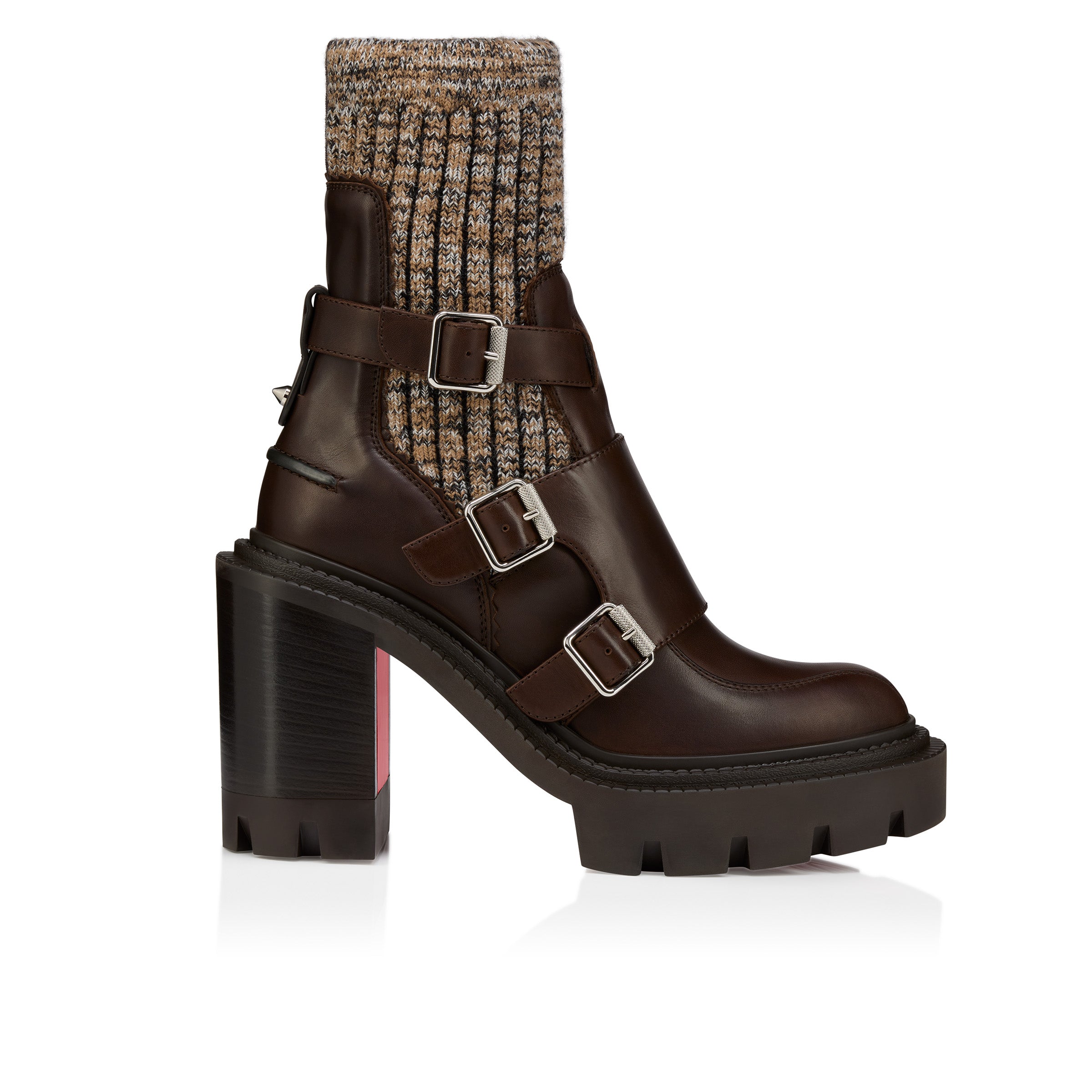 Christian Louboutin Cortinetta College Women Shoes | Color Brown