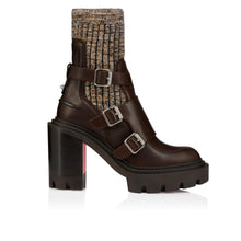 Load image into Gallery viewer, Christian Louboutin Cortinetta College Women Shoes | Color Brown
