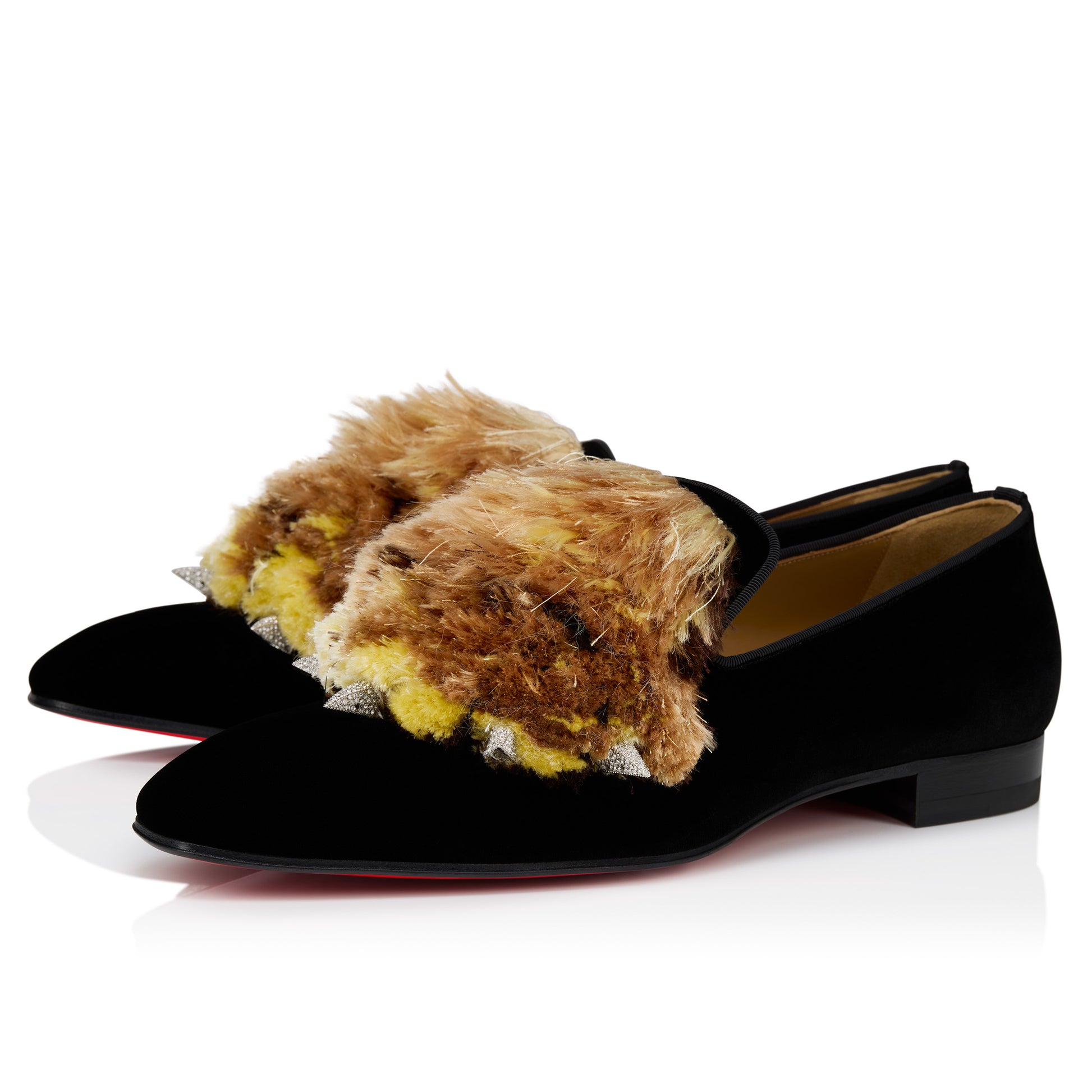 Christian Louboutin Dandelion Fellina Men Shoes | Color Black