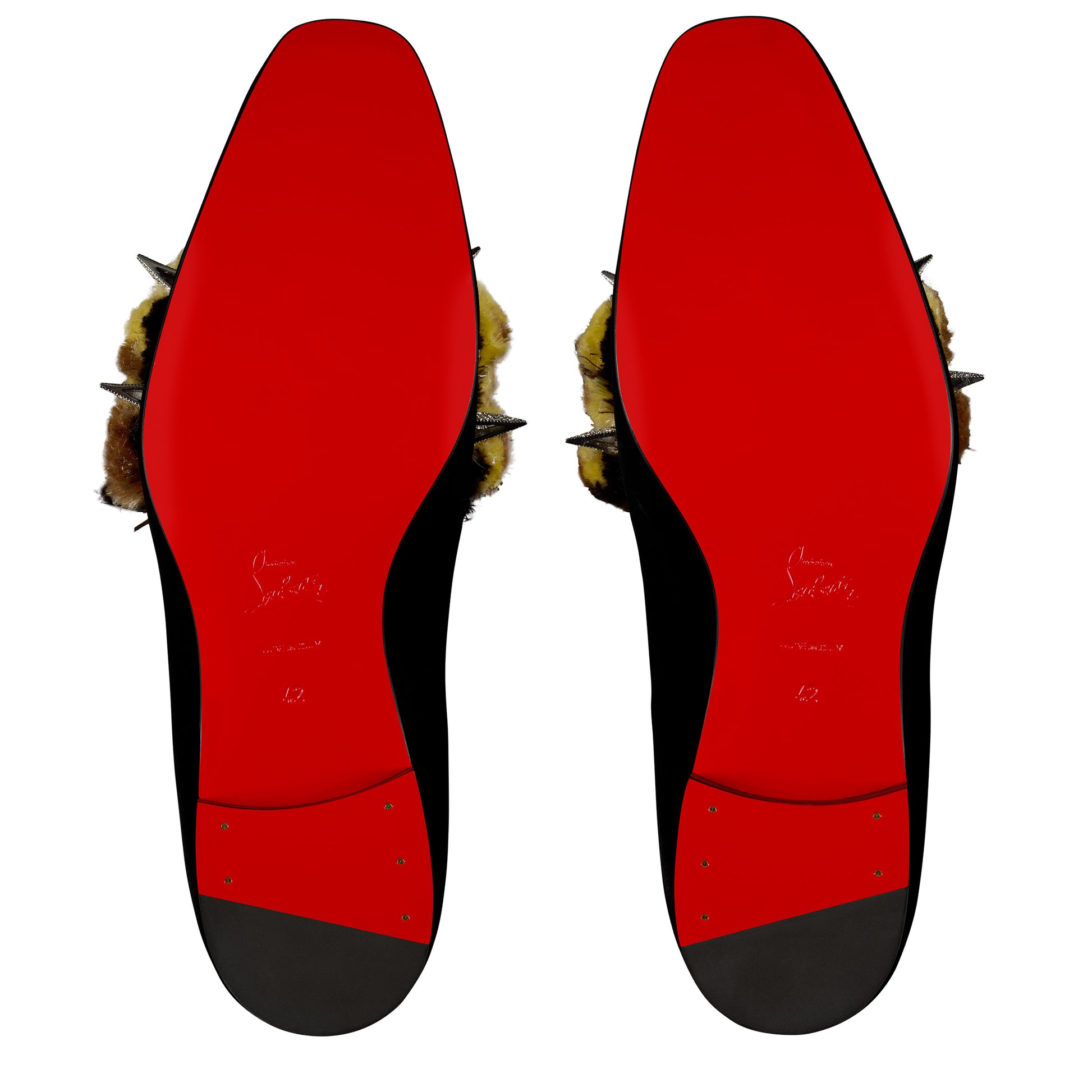 Christian Louboutin Dandelion Fellina Men Shoes | Color Black