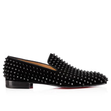 Load image into Gallery viewer, Christian Louboutin Dandelion Spikes Men Shoes | Color Black
