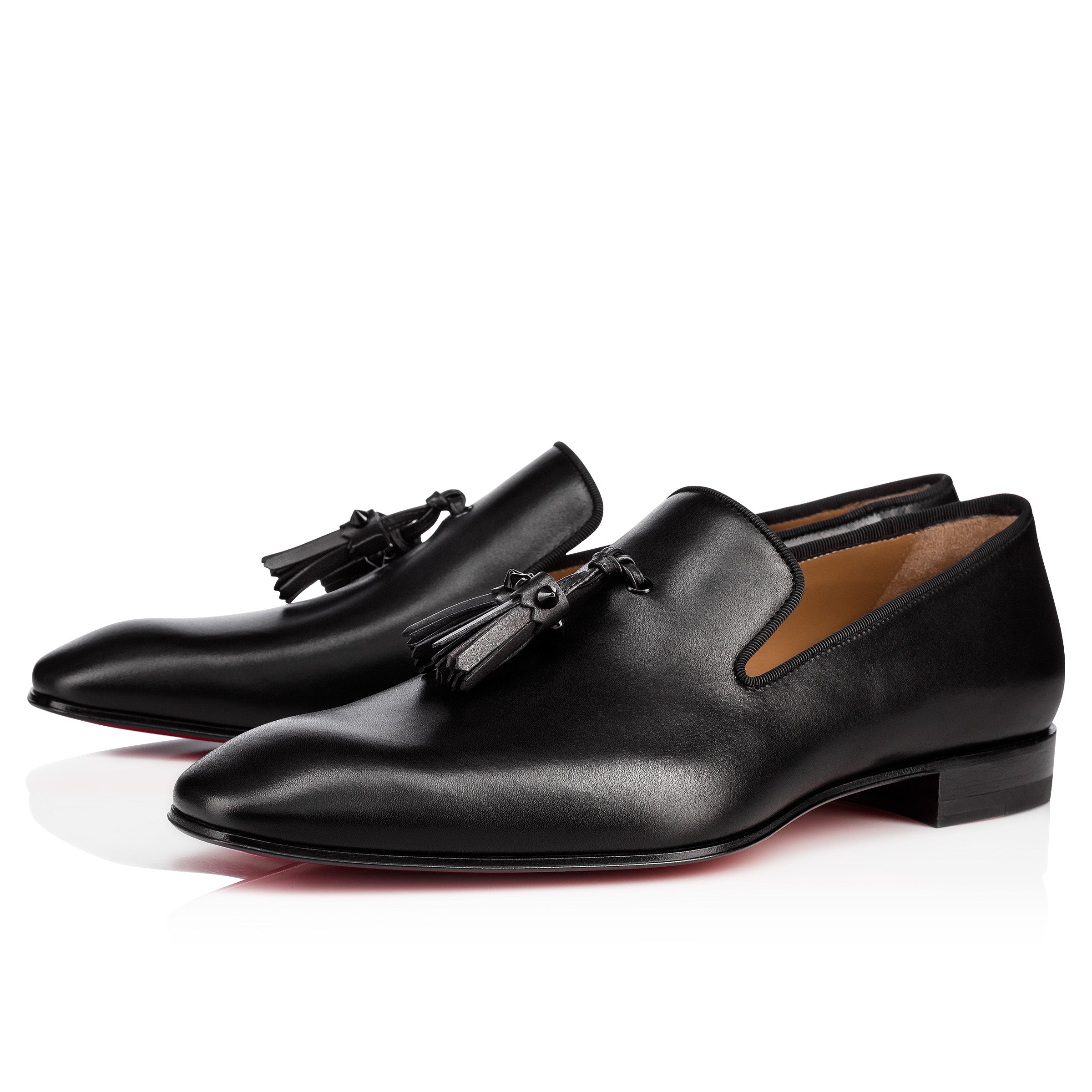 Christian Louboutin Dandelion Tassel Men Shoes | Color Black