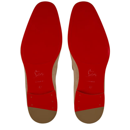 Christian Louboutin Danny Flex Men Shoes | Color Beige