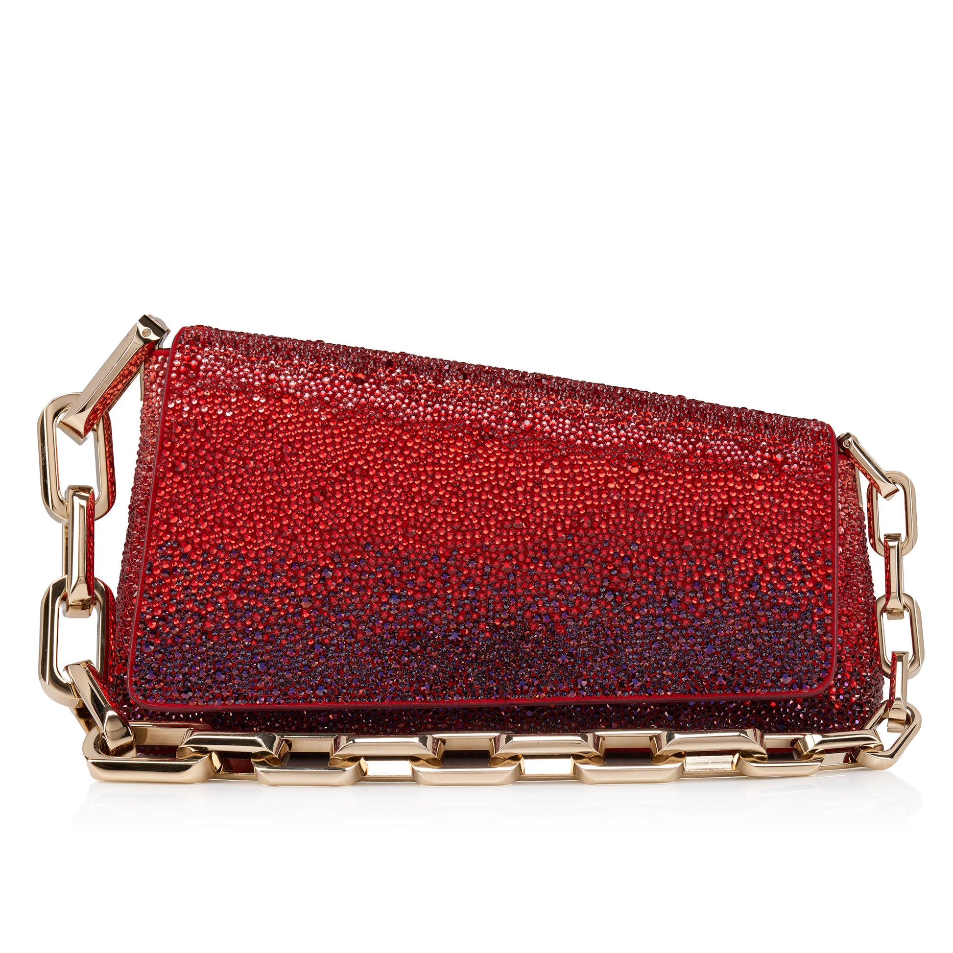 Christian Louboutin Degraclutch Women Bags | Color Red