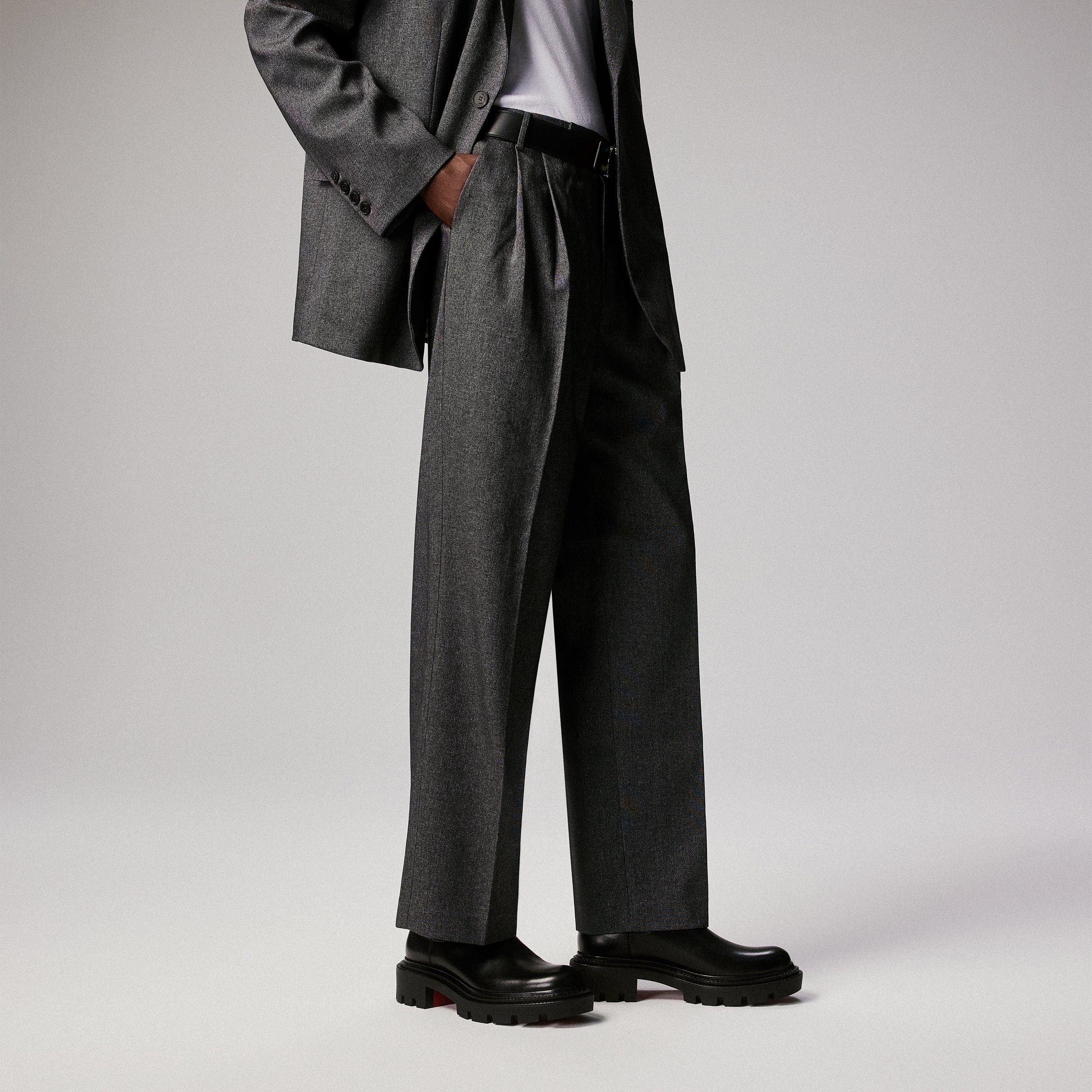 Christian Louboutin Devon College Men Shoes | Color Black