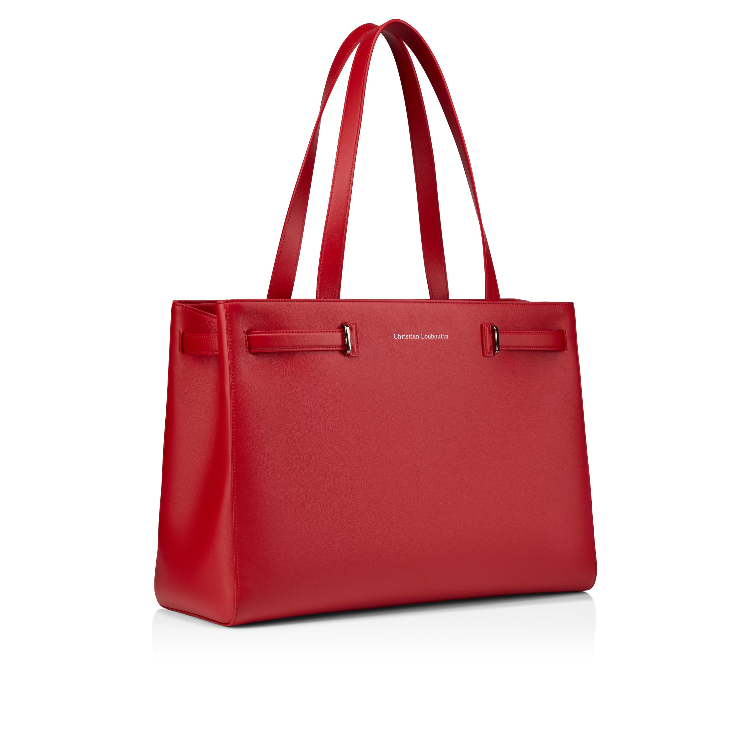 Christian Louboutin Djanis Tote E/W Men Bags | Color Red
