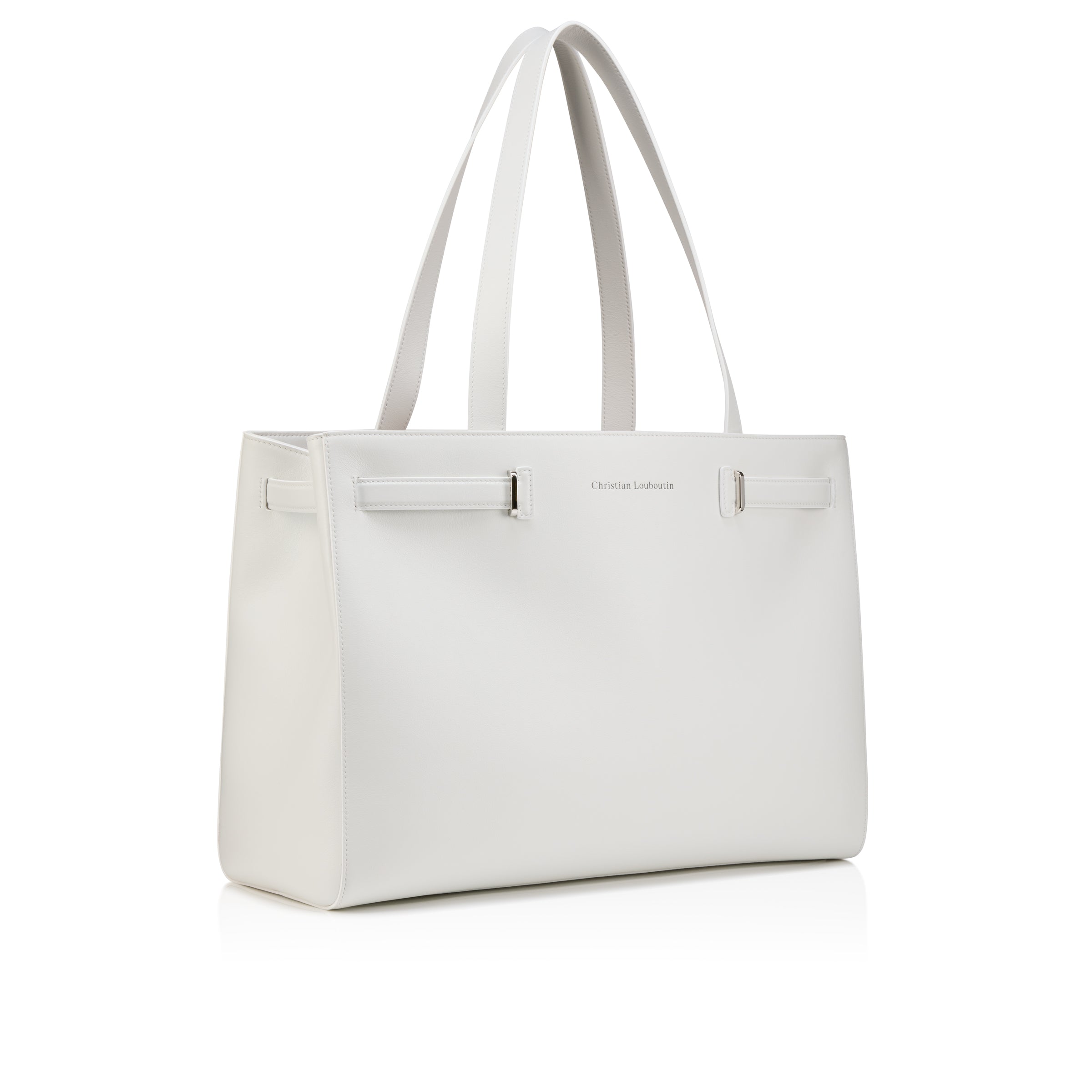 Christian Louboutin Djanis Tote E/W Men Bags | Color White