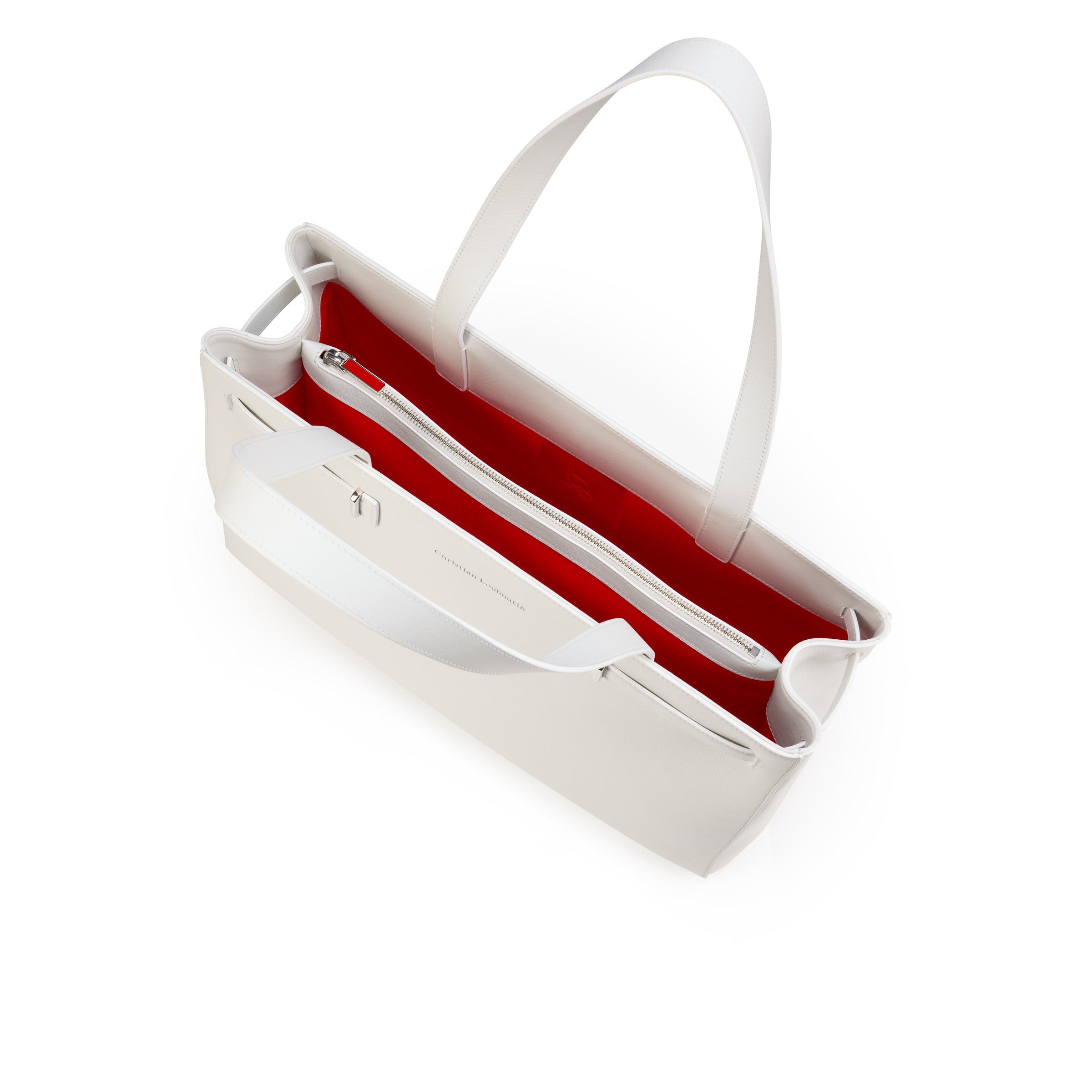 Christian Louboutin Djanis Tote E/W Men Bags | Color White