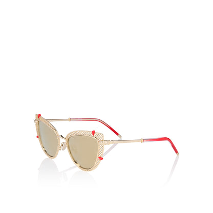 Christian Louboutin Dolly Lb0002 Women Eyewear | Color Gold