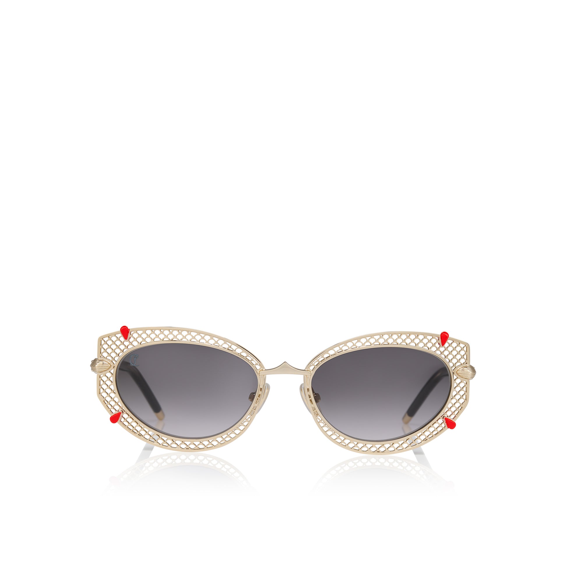 Christian Louboutin Dolly Lb0030 Women Eyewear | Color Gold