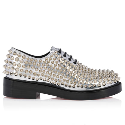 Christian Louboutin Dt Croydon Men Shoes | Color Silver