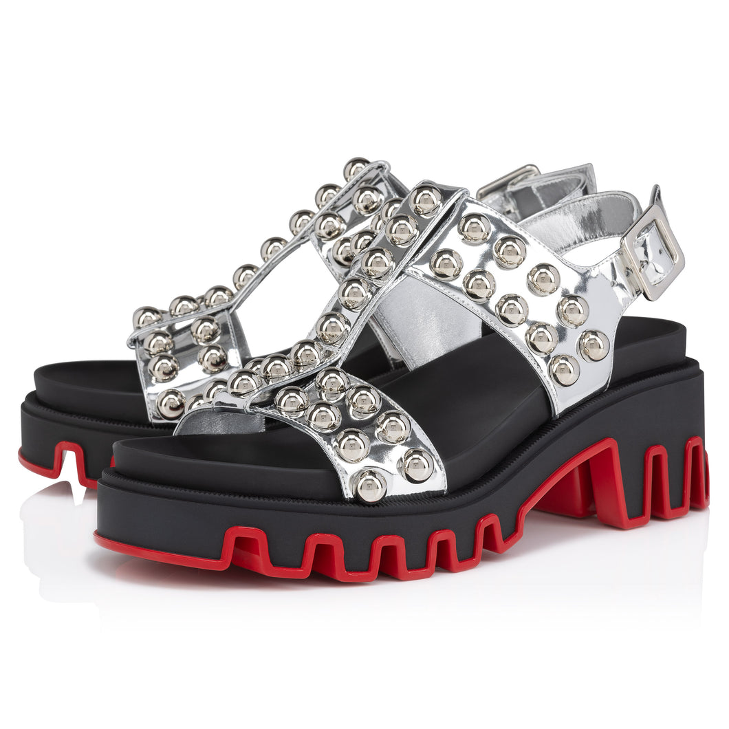 Christian Louboutin Duniclou Women Shoes | Color Silver