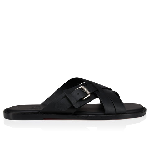 Christian Louboutin Emircross Men Shoes | Color Black