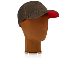 Load image into Gallery viewer, Christian Louboutin Enky Mooncrest Men Hats | Color Grey
