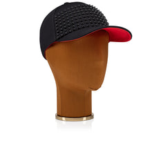 Load image into Gallery viewer, Christian Louboutin Enky Spikes Men Hats | Color Black
