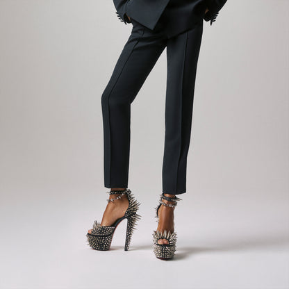 Christian Louboutin Estepic Sandal Alta Women Shoes | Color Black