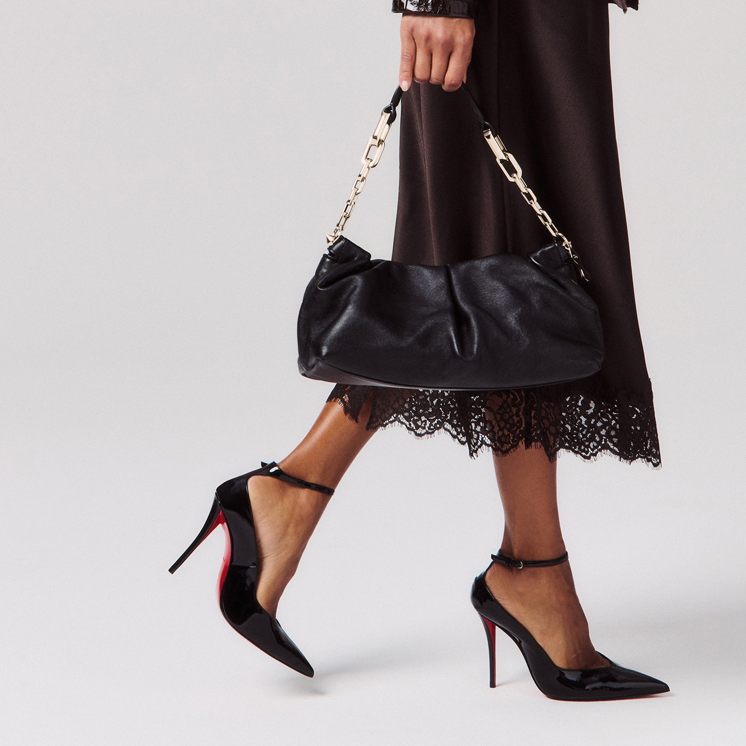 Christian Louboutin Eva Women Bags | Color Black