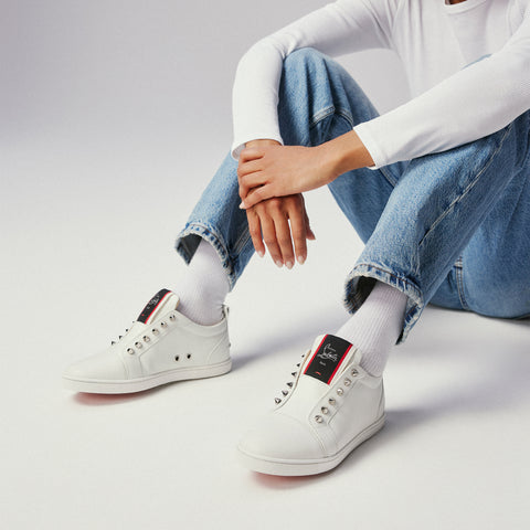 Christian Louboutin F.A.V Fique A Vontade  Women Shoes | Color White