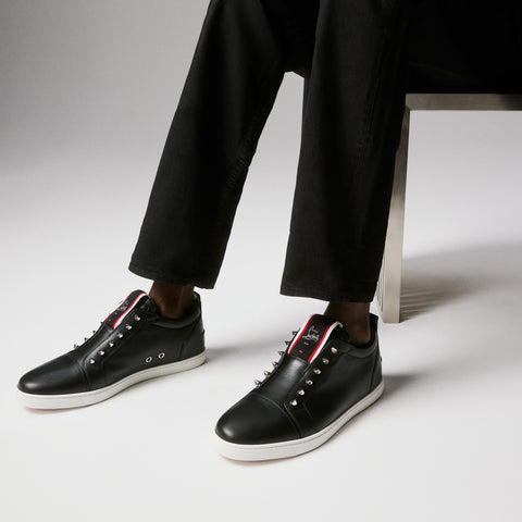 Christian Louboutin F.A.V Fique A Vontade Men Shoes | Color Black