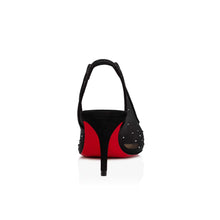 Load image into Gallery viewer, Christian Louboutin Follies Strass Sling Women Shoes | Color Black
