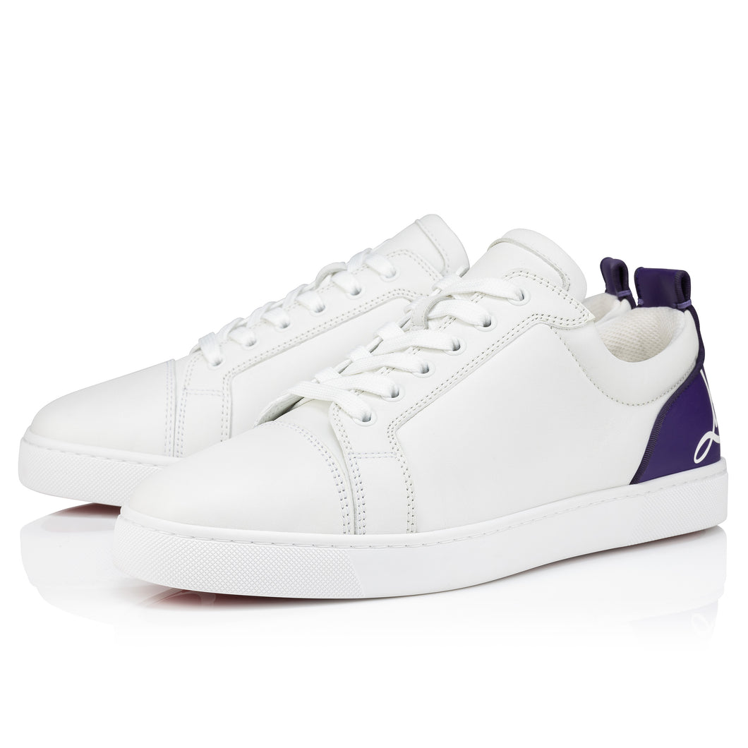 Christian Louboutin Fun Louis Junior Men Shoes | Color White