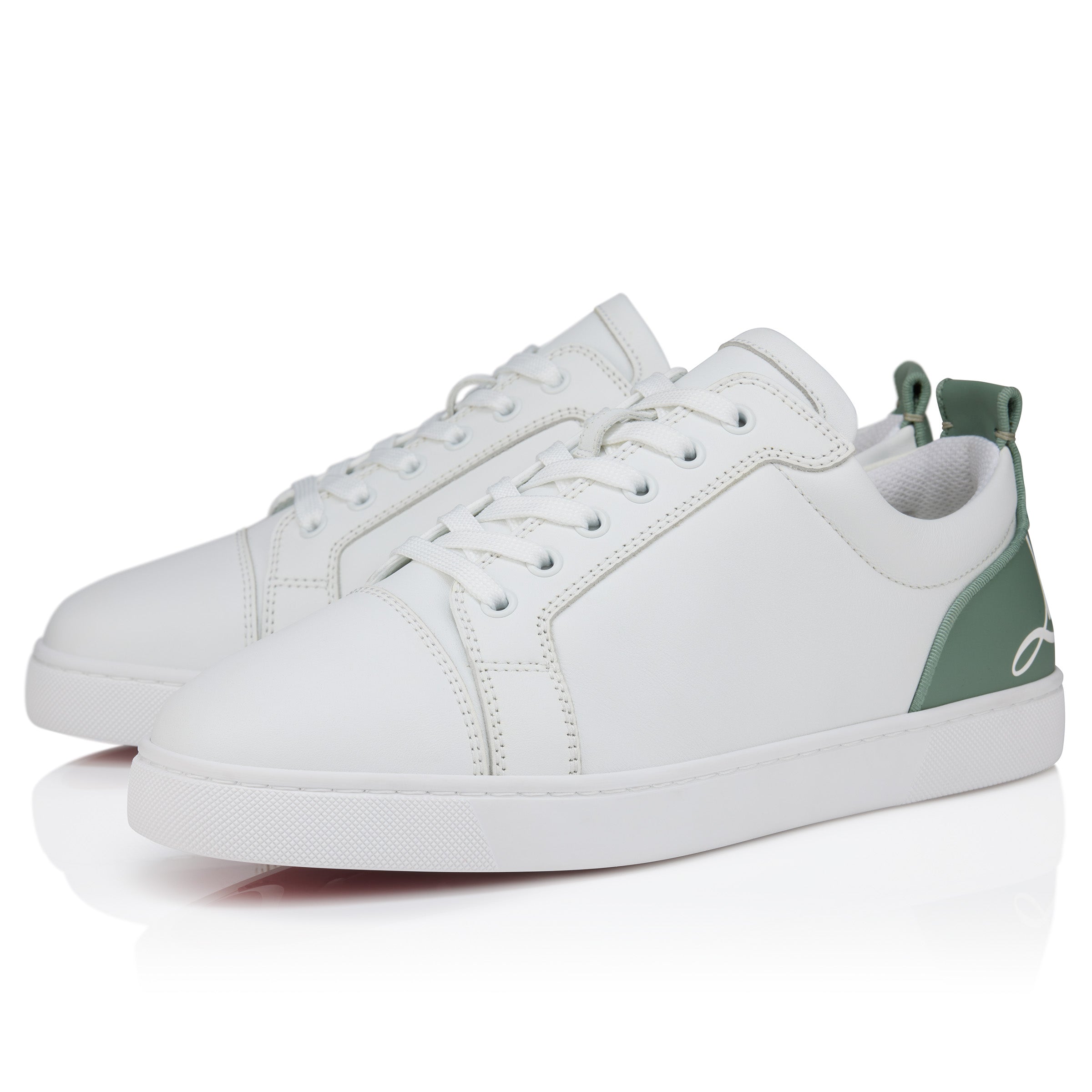 Christian Louboutin Fun Louis Junior Men Shoes | Color White