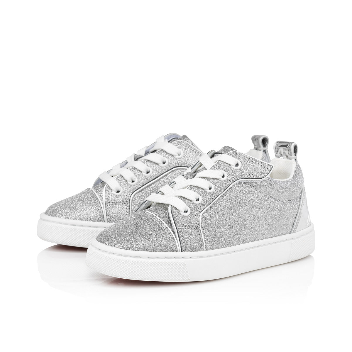 Christian Louboutin Funnyto Kids Unisex Shoes | Color Silver