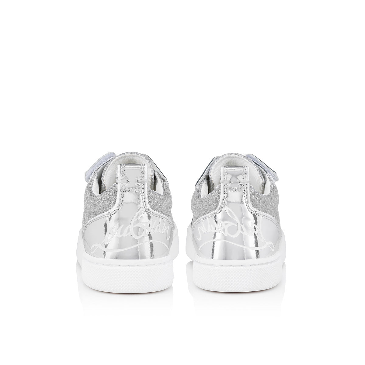 Christian Louboutin Funnyto Kids Unisex Shoes | Color Silver