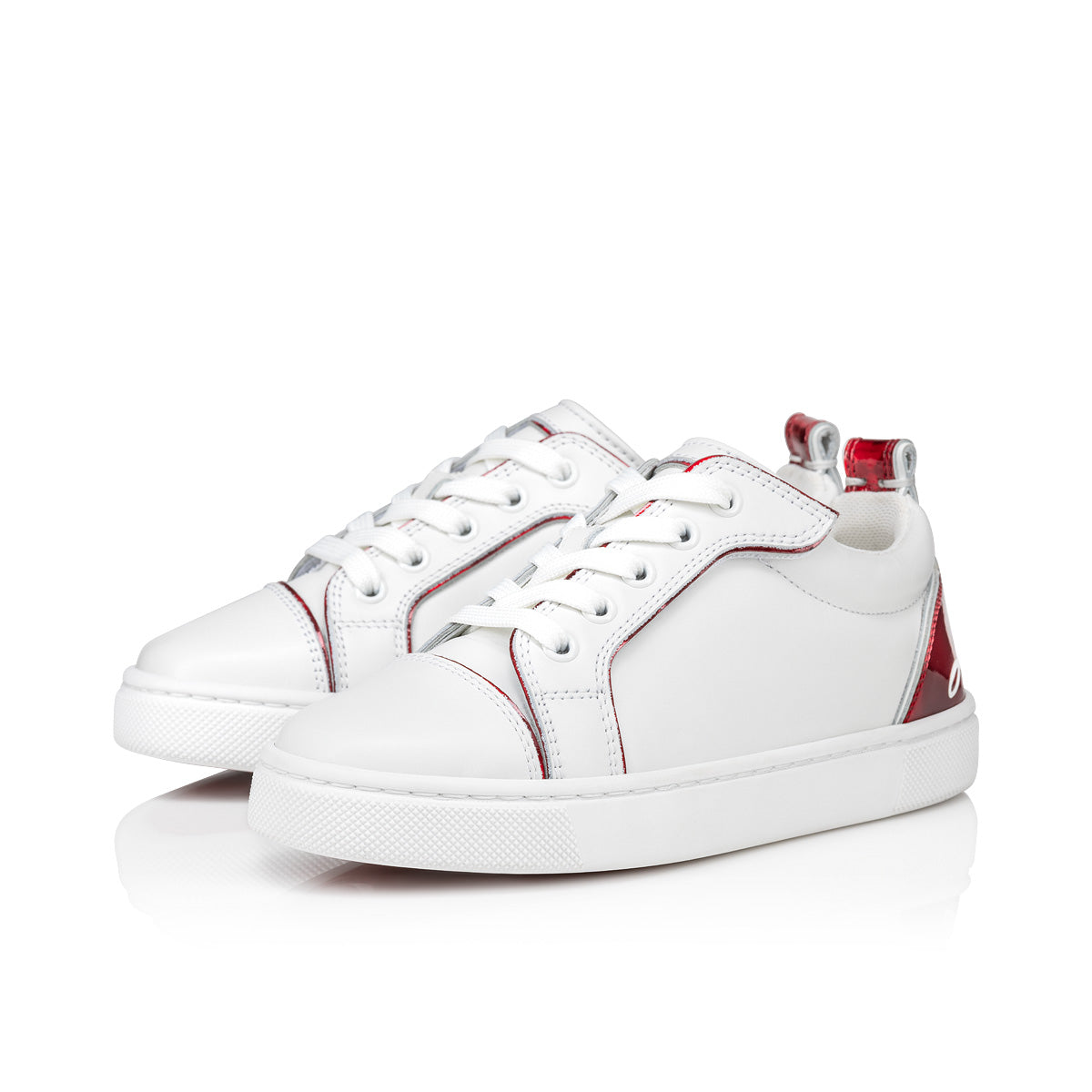 Christian Louboutin Funnyto Kids Unisex Shoes | Color White