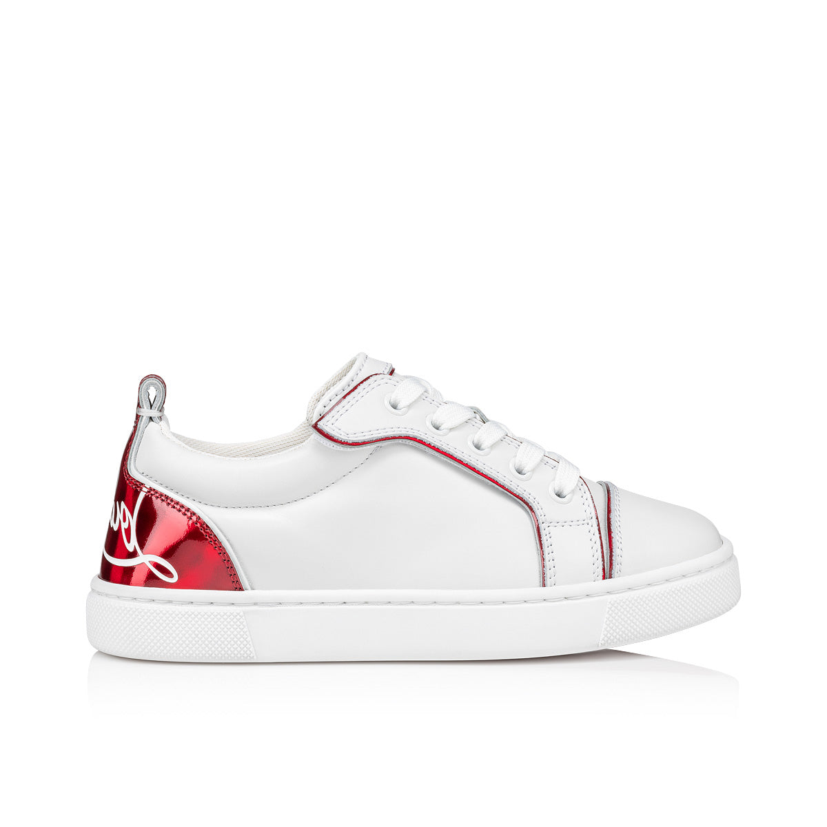 Christian Louboutin Funnyto Kids Unisex Shoes | Color White