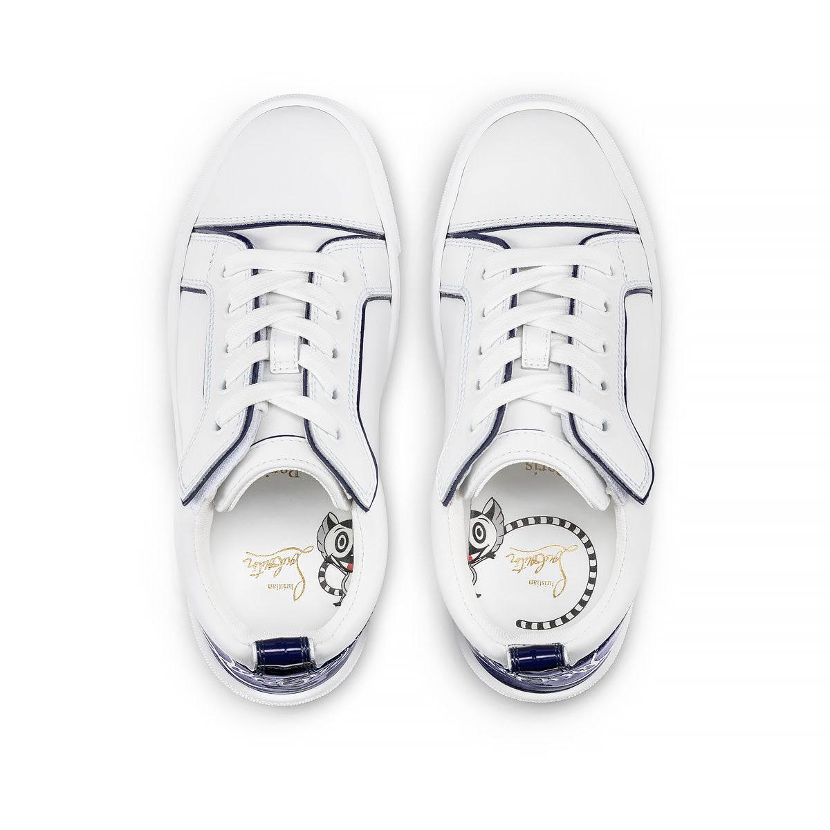 Christian Louboutin Funnyto Kids Unisex Shoes | Color White