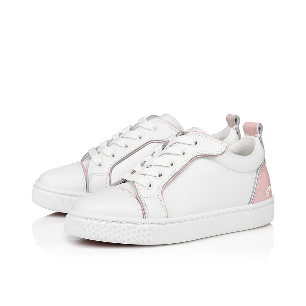 Christian Louboutin Funnyto Kids Unisex Shoes | Color White