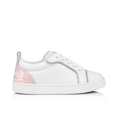 Christian Louboutin Funnyto Kids Unisex Shoes | Color White