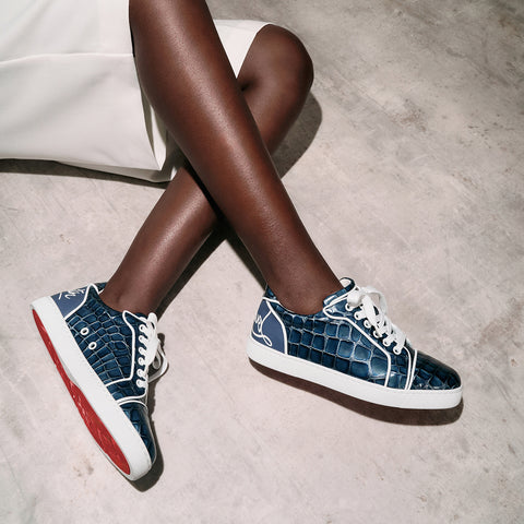 Christian Louboutin Fun Vieira  Women Shoes | Color Blue