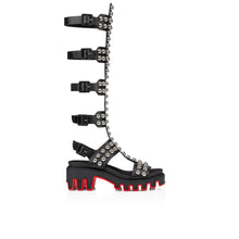 Load image into Gallery viewer, Christian Louboutin Gladiadune Women Shoes | Color Black
