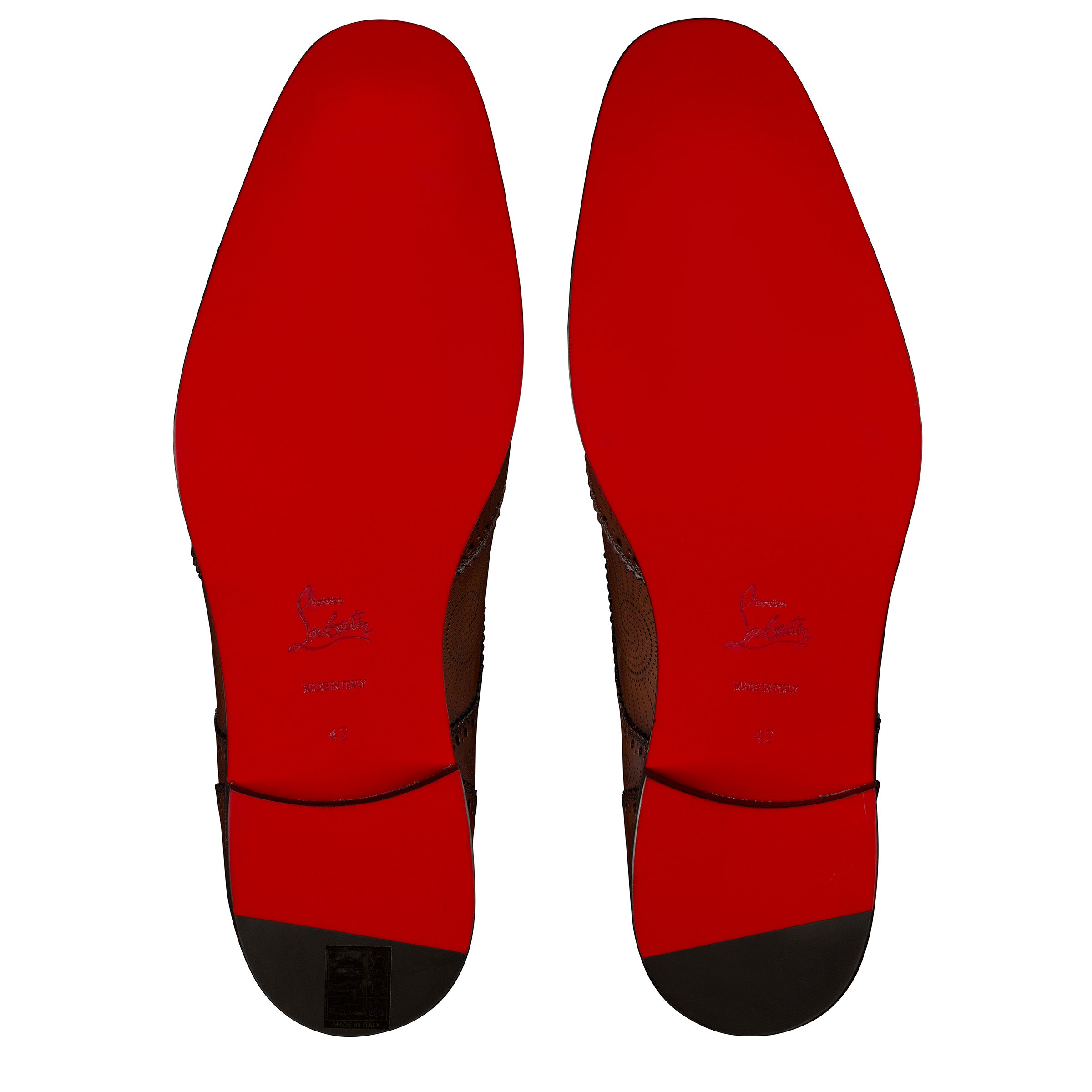 Christian Louboutin Grave Derby Men Shoes | Color Brown