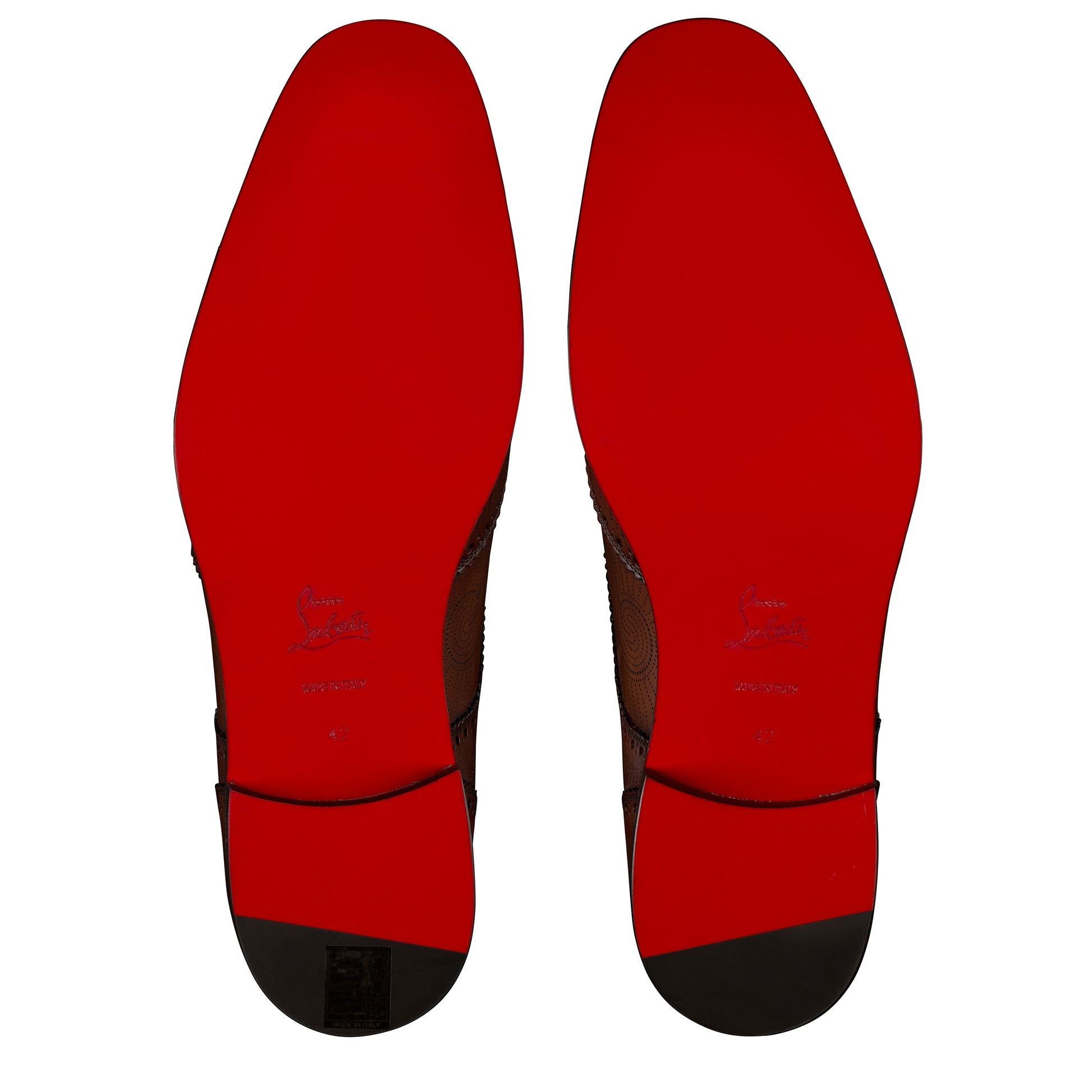 Christian Louboutin Grave Derby Men Shoes | Color Brown