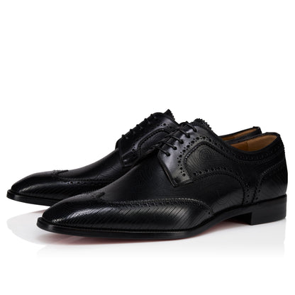 Christian Louboutin Grave Derby Men Shoes | Color Black