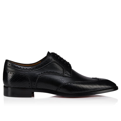 Christian Louboutin Grave Derby Men Shoes | Color Black