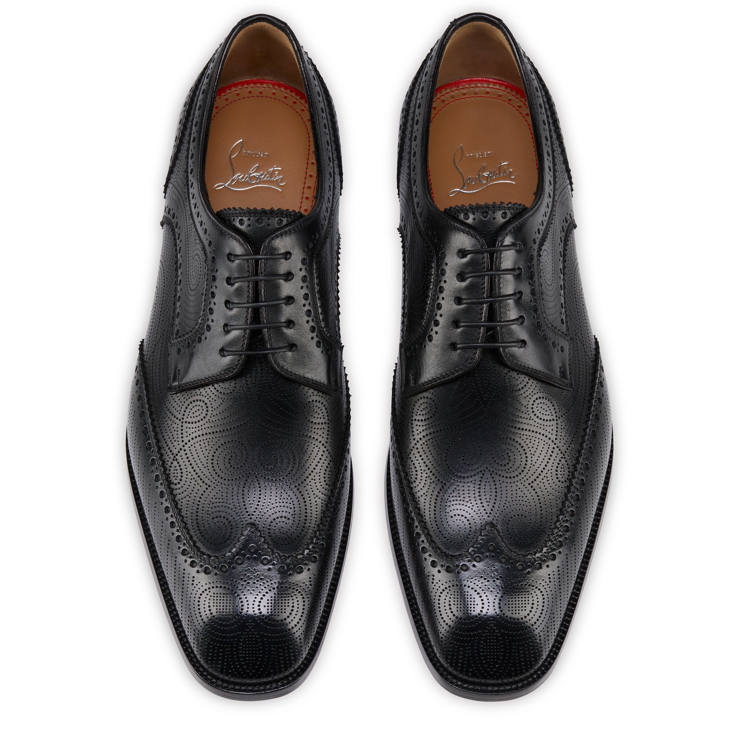 Christian Louboutin Grave Derby Men Shoes | Color Black