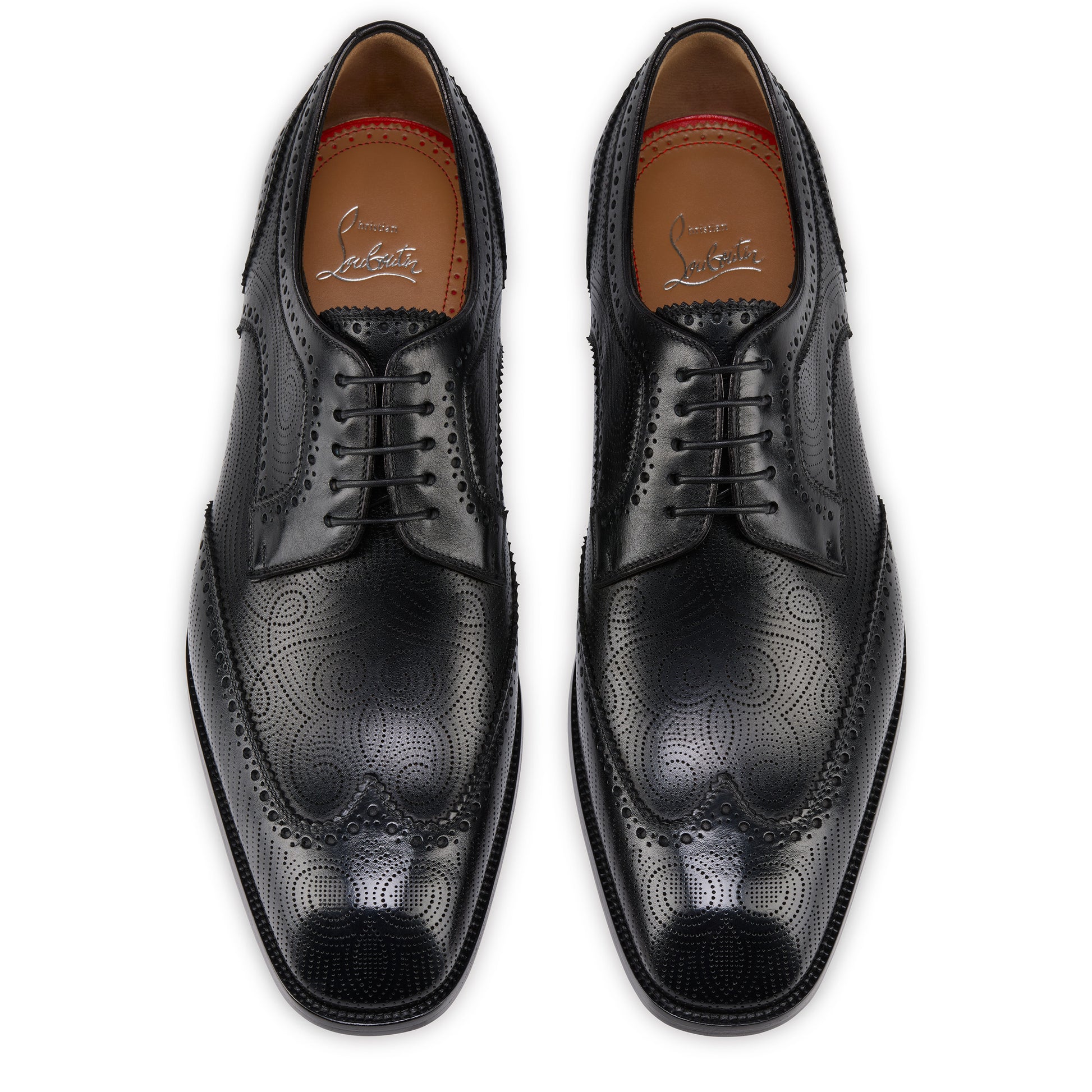 Christian Louboutin Grave Derby Men Shoes | Color Black