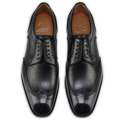Christian Louboutin Grave Derby Men Shoes | Color Black