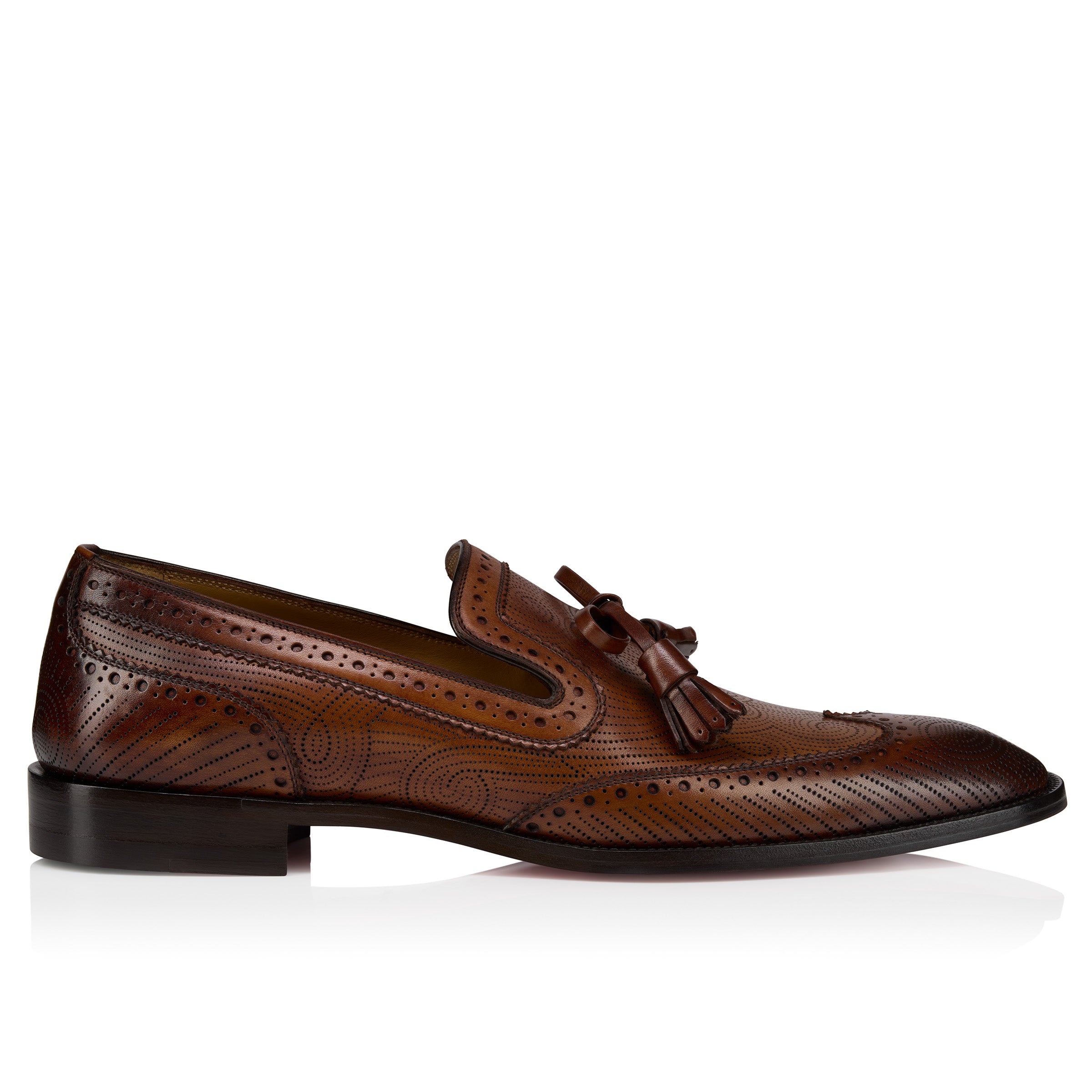 Christian Louboutin Grave Moc Men Shoes | Color Brown