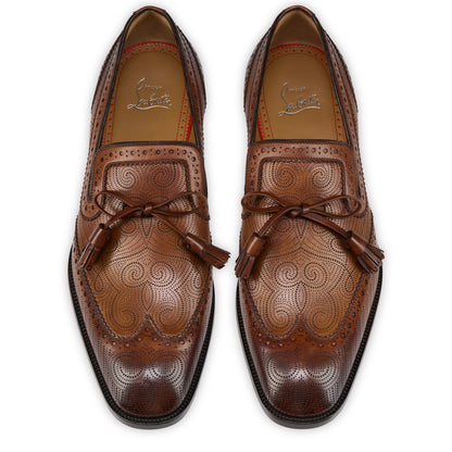 Christian Louboutin Grave Moc Men Shoes | Color Brown