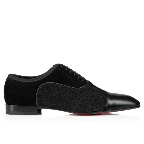 Christian Louboutin Greggo Men Shoes | Color Black