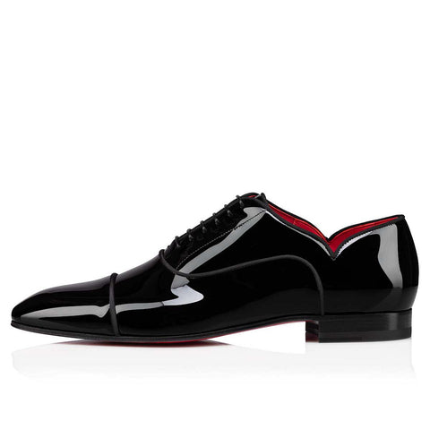 Christian Louboutin Greggy Chick Men Shoes | Color Black